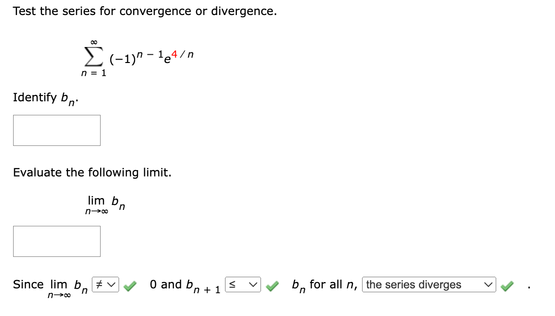 test the convergence of the series ∑ √n2 1 n