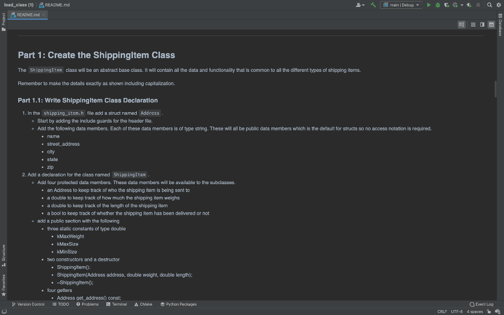 main Debug ä с - t Q load_class (1) README.md | Chegg.com