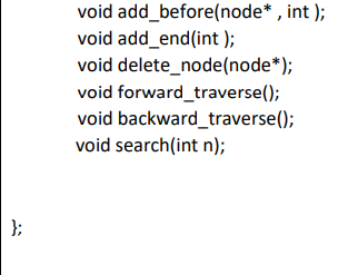 Solved Complete the definitions given in the below code and | Chegg.com