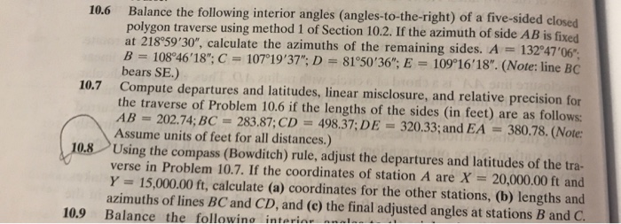 Solved Balance the following interior angles | Chegg.com