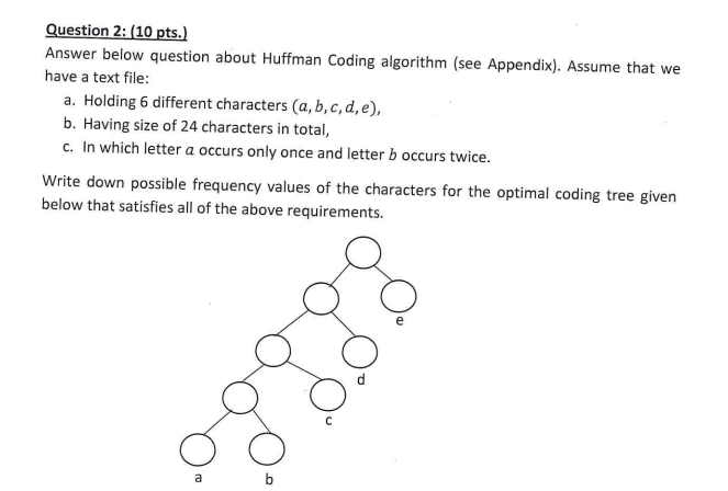 Solved Question 2: (10 pts.) Answer below question about | Chegg.com
