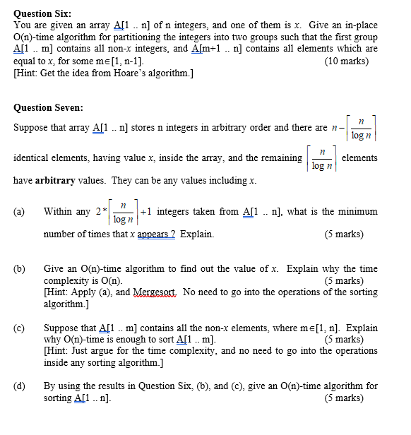 Solved Question Two: (10 marks) [ Hint: | Chegg.com