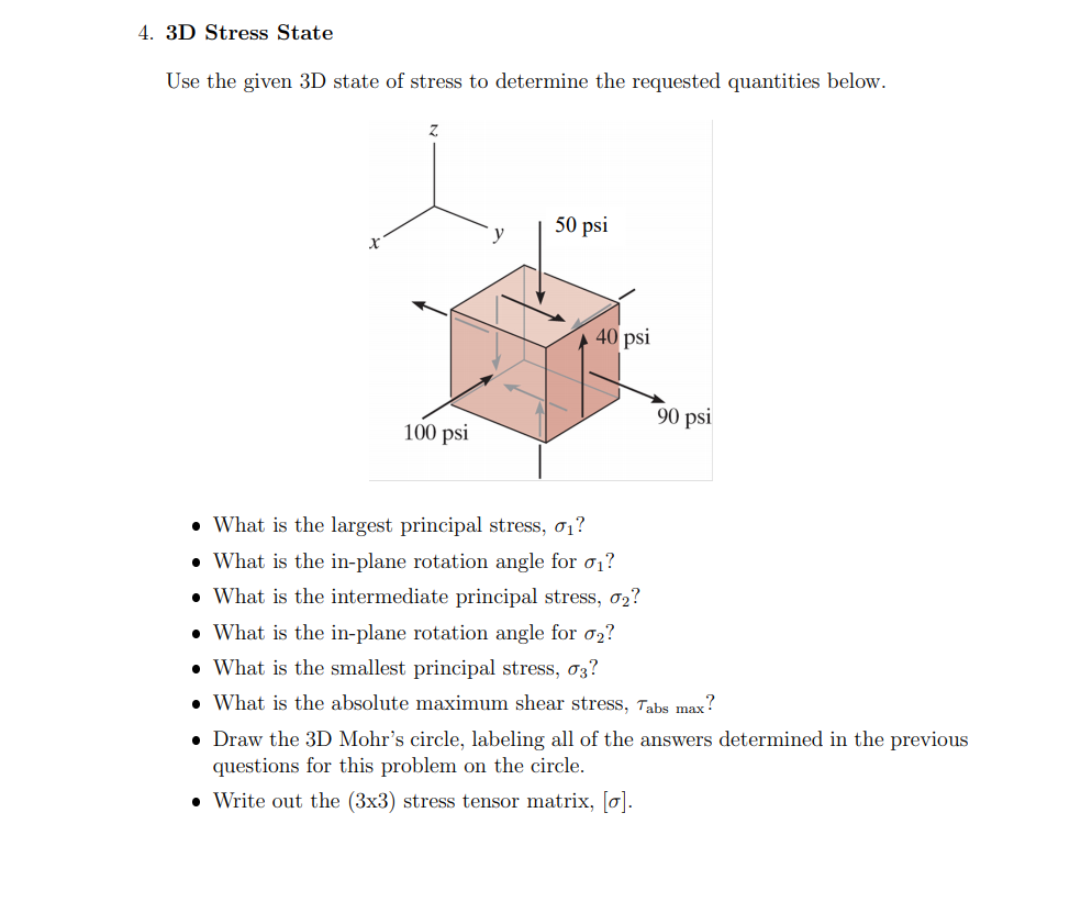 First invariant of the stress tensor ab and second invariant of the   Download Scientific Diagram