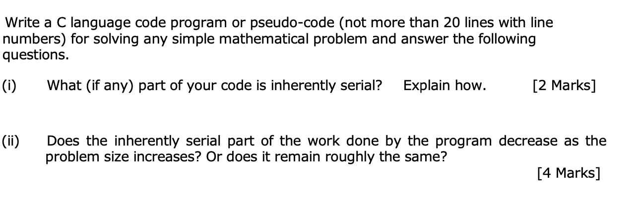 solved-write-a-c-language-code-program-or-pseudo-code-not-chegg