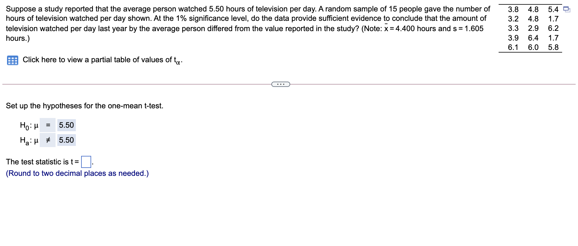 Solved Suppose a study reported that the average person | Chegg.com