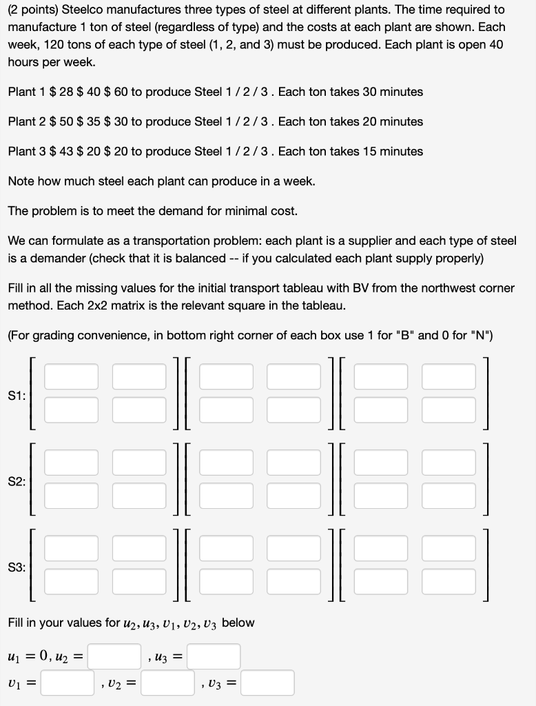 Points Steelco Manufactures Three Types Of Steel Chegg Com