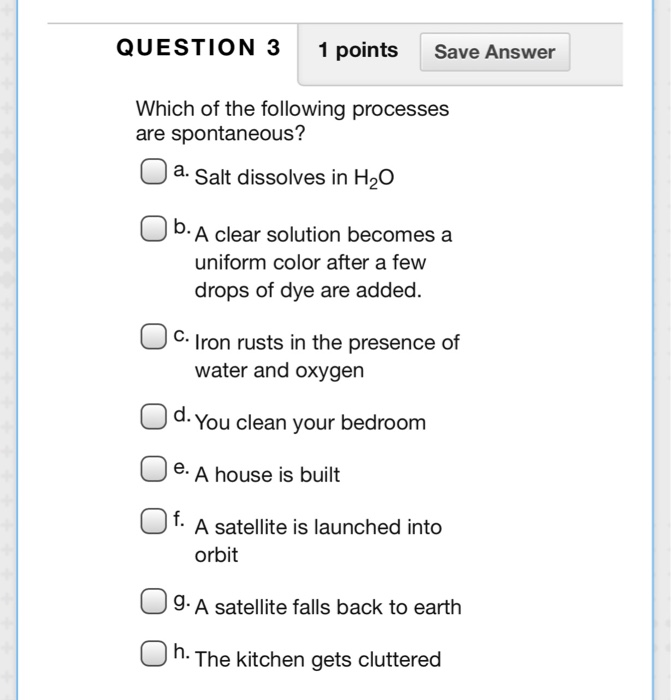 Solved Question 3 1 Points Save Answer Which Of The