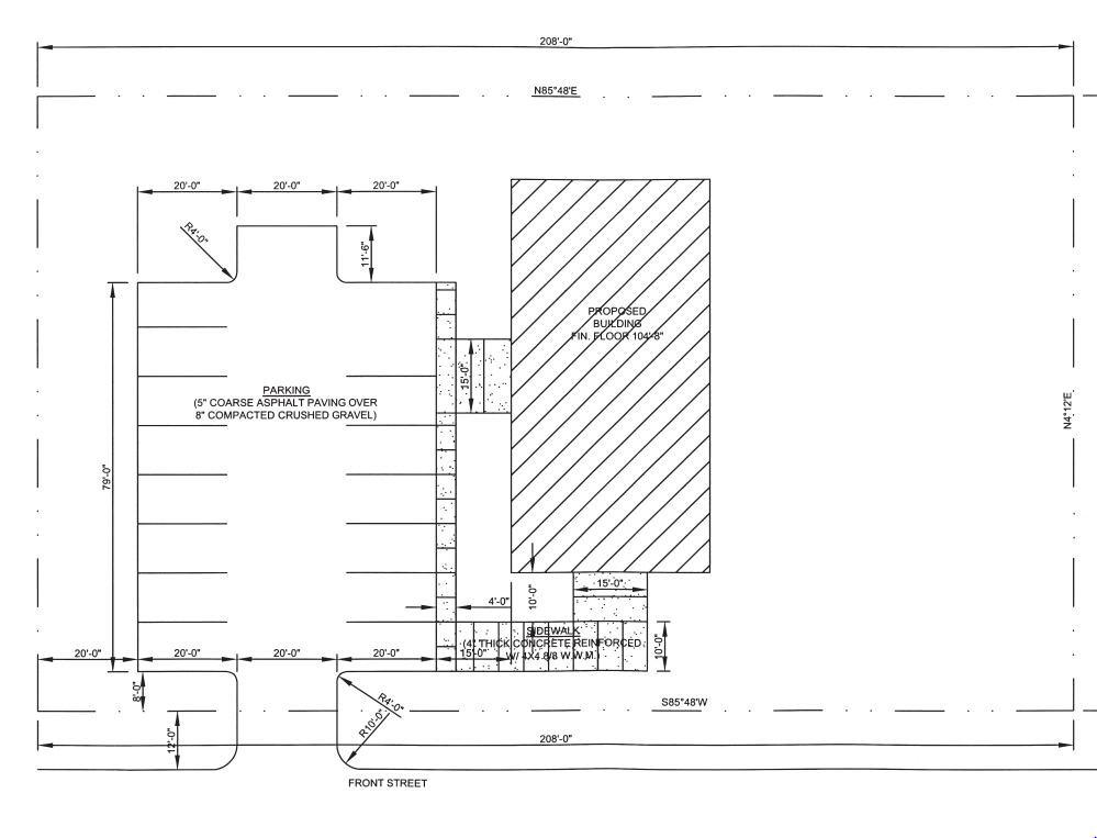 Calculate The: A. General Excavation For The Building 