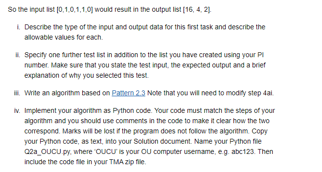 Solved A student wants to design and implement a Python | Chegg.com