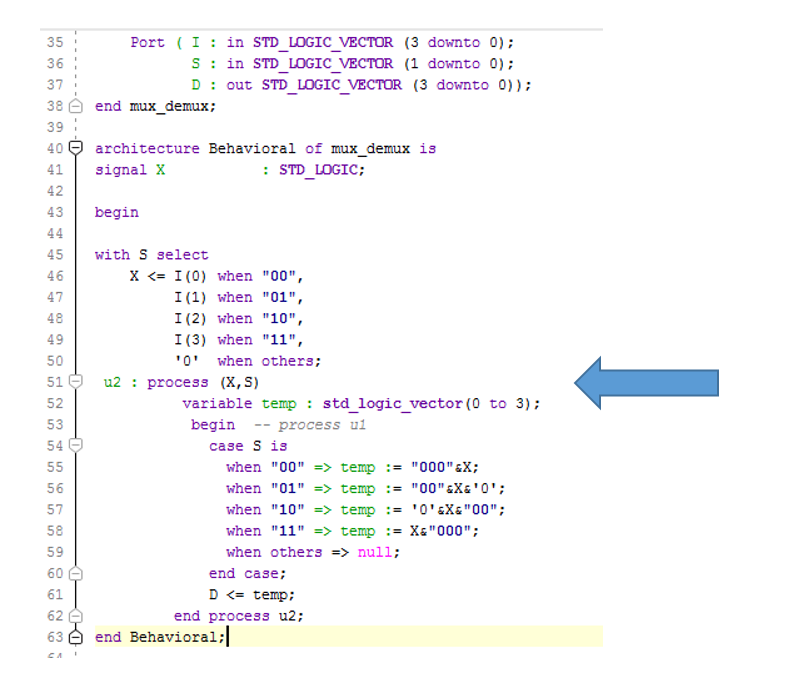 std_logic_vector assignment