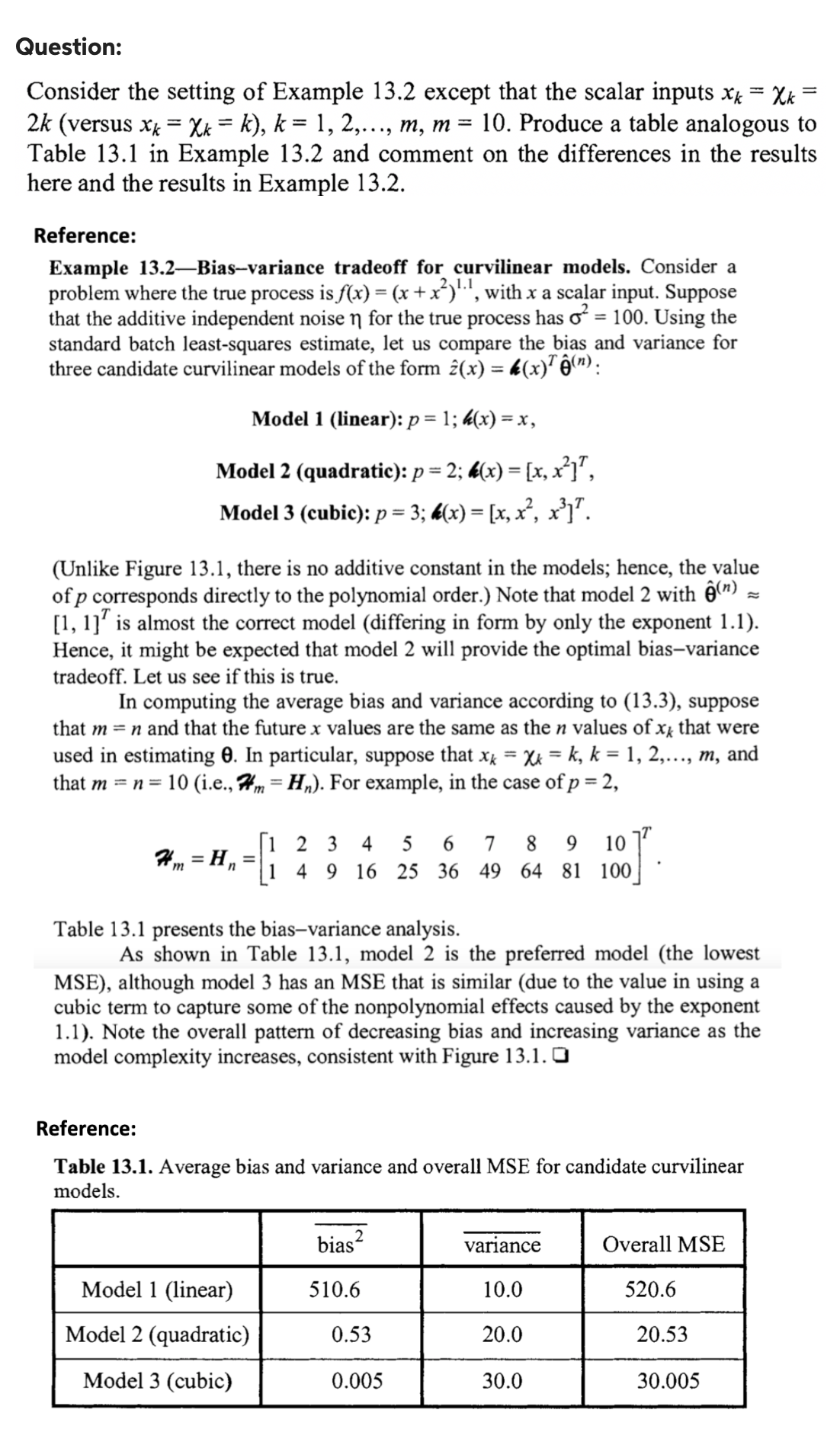 Prove The Bias And Variance Relationships: | Chegg.com