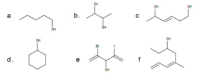 Solved Give the following alcohols a IUPAC name: Give | Chegg.com