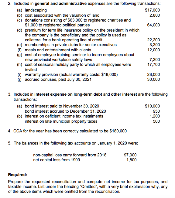 you-have-been-asked-to-reconcile-accounting-income-to-chegg