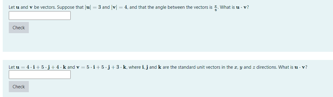Solved Let u and v be vectors. Suppose that u = 3 and v = 4, | Chegg.com