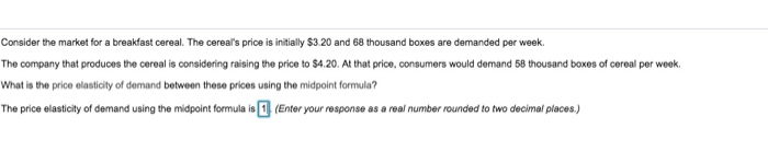 Solved How is the price elasticity of demand measured? O A. | Chegg.com