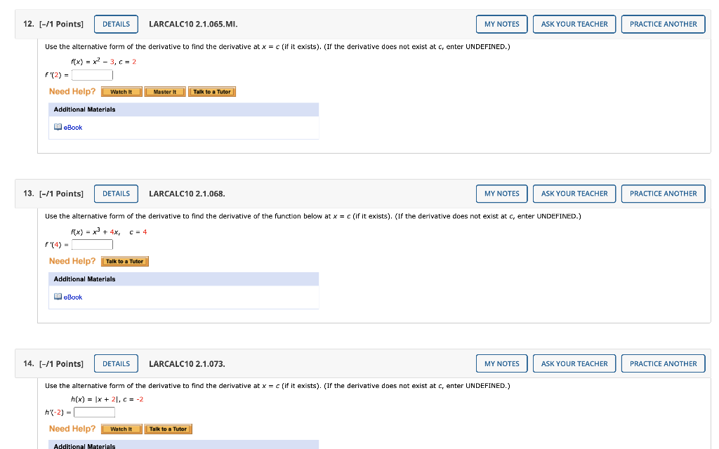 solved-use-the-alternative-form-of-the-derivative-to-find-chegg