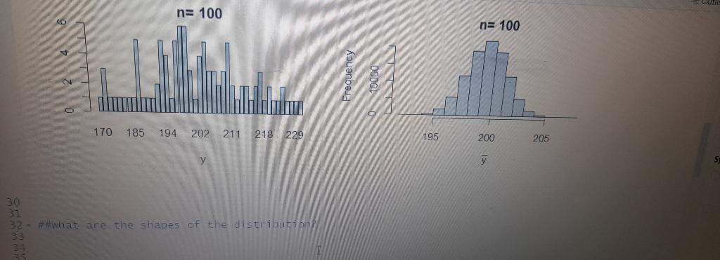 Solved H=what are the shapes of the distribution? | Chegg.com