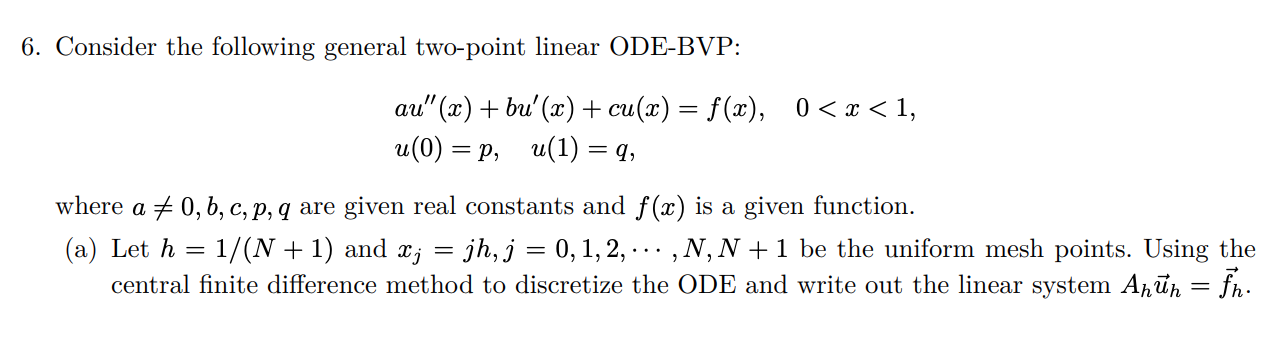 Solved (b) Complete the following MATLAB codes for | Chegg.com