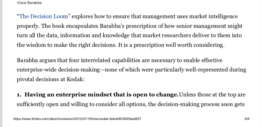 Case Study Questions: 1.Why Kodak Failed? 2. What | Chegg.com