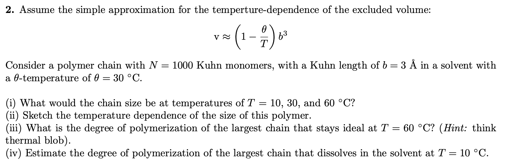 2 Assume The Simple Approximation For The Tempert Chegg Com