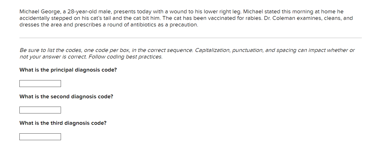 solved-michael-george-a-28-year-old-male-presents-today-chegg