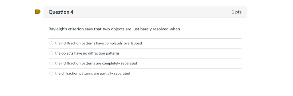 Solved Question 2 1 pts Diffraction is best described as | Chegg.com