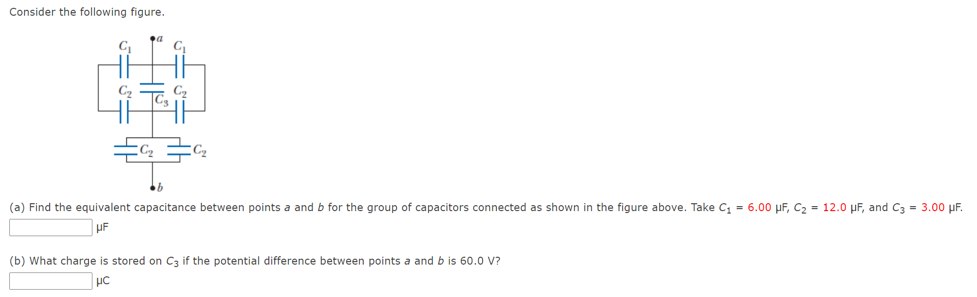 Solved Consider the following figure. a G G C2 C2 b (a) Find | Chegg.com