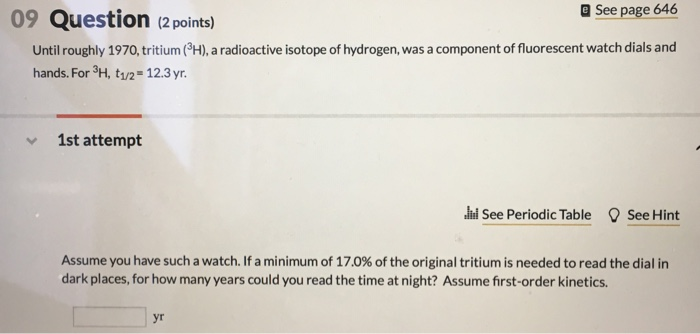 Solved a See page 646 03 Question (2 points) The rate | Chegg.com