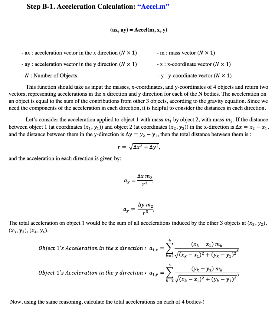 Hi! I Have Some Trouble With Step B-1. I Left In | Chegg.com