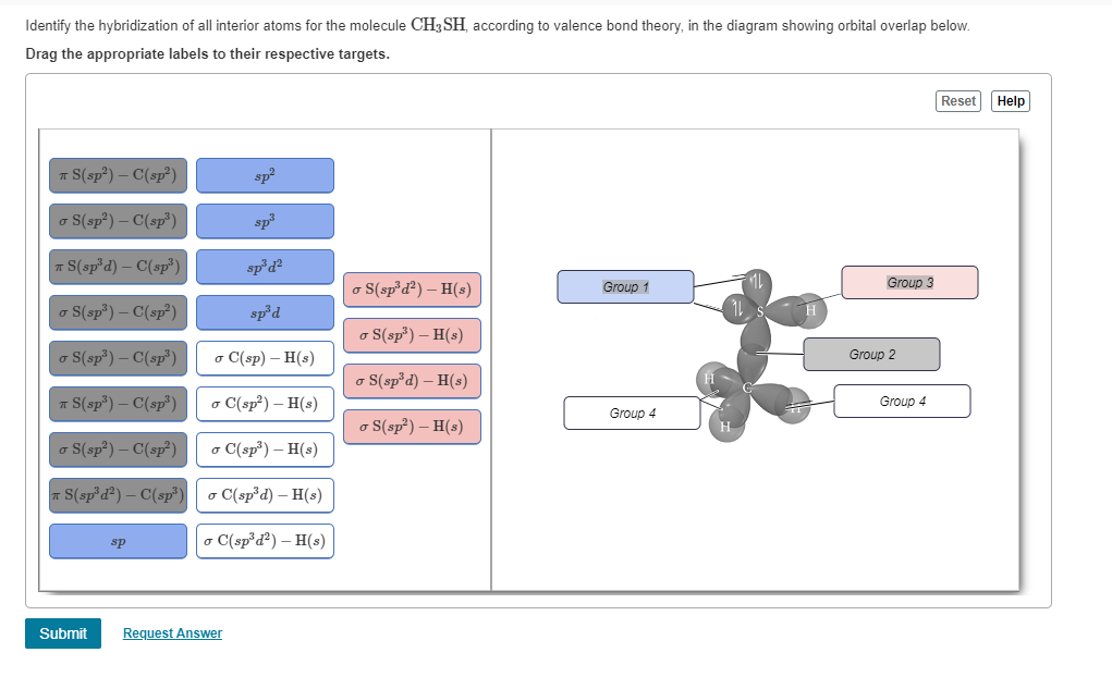 Solved Identify the hybridization of all interior atoms for | Chegg.com