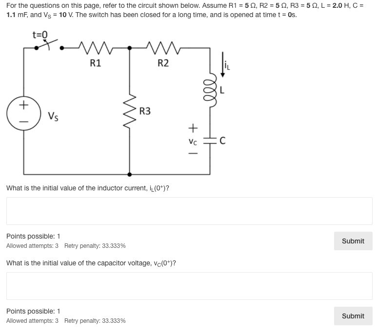 Solved For The Questions On This Page Refer To The Circuit 2057