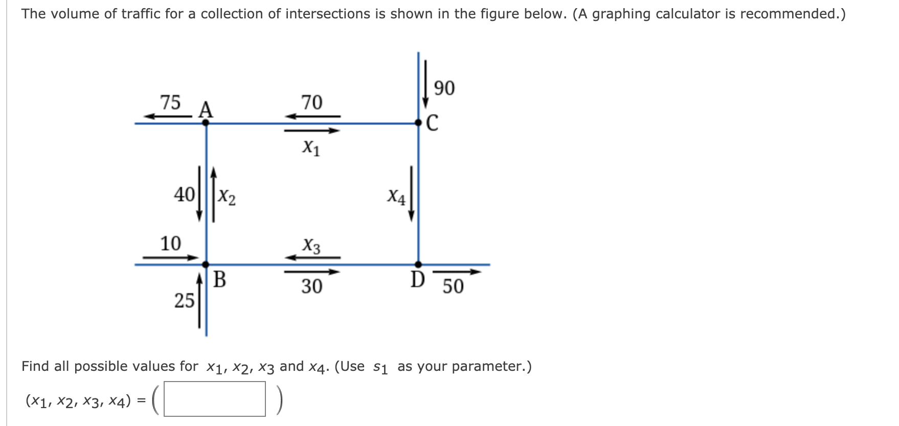 Solved The volume of traffic for a collection of | Chegg.com