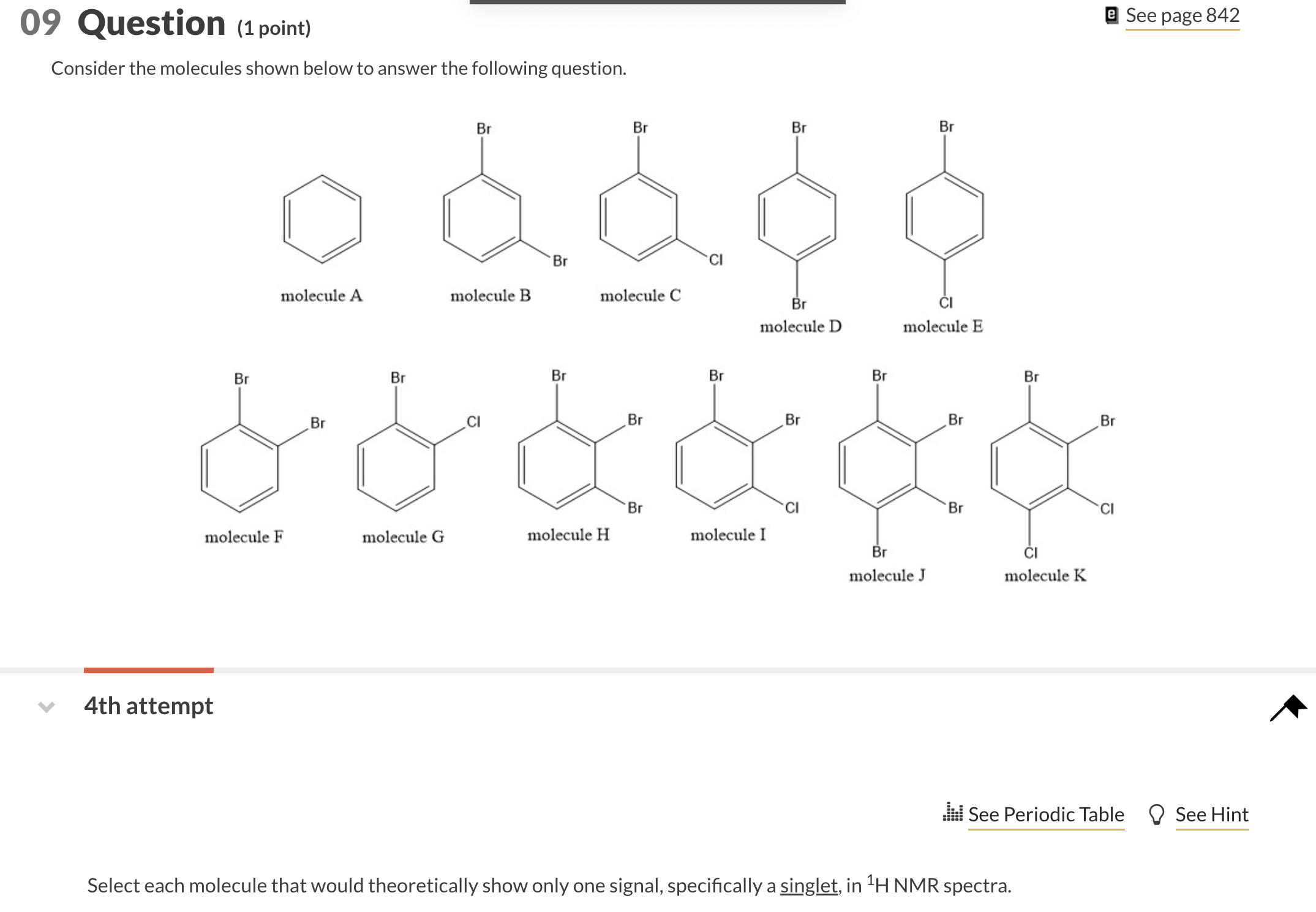 Solved 09 ﻿Question (1 ﻿point)Consider The Molecules Shown | Chegg.com