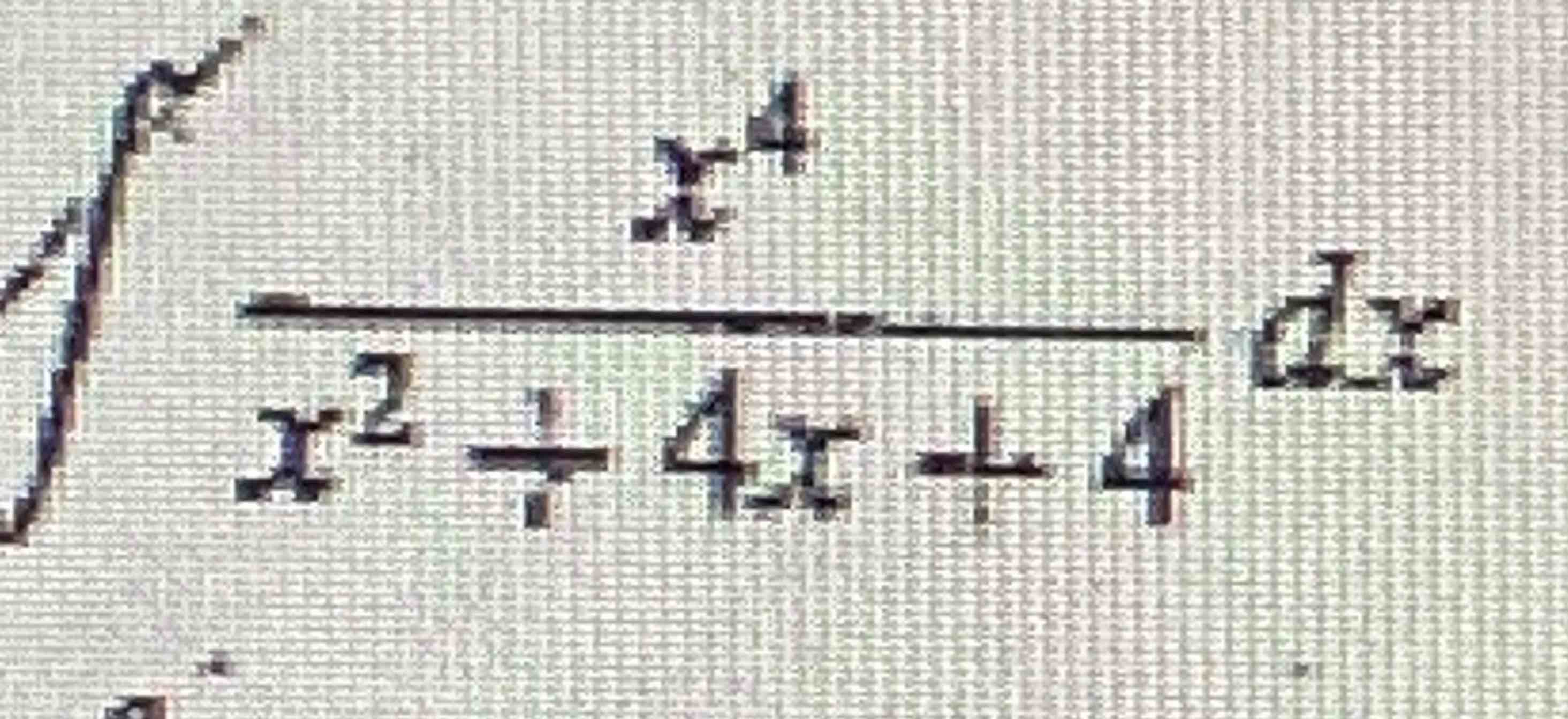 Solved ∫﻿﻿x4x2+4x+4dx | Chegg.com