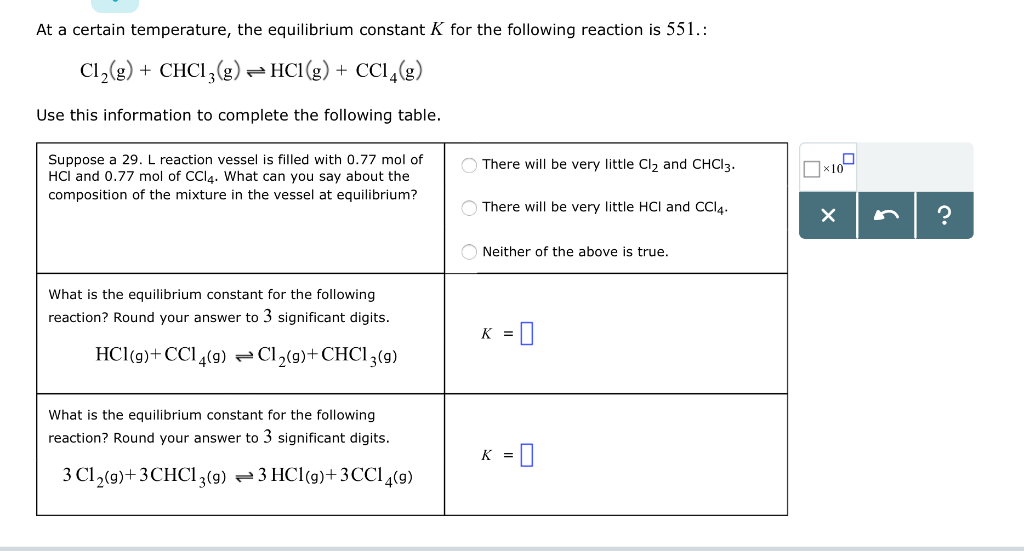 Solved At A Certain Temperature The Equilibrium Constant K Chegg Com   PhpI4sDso 