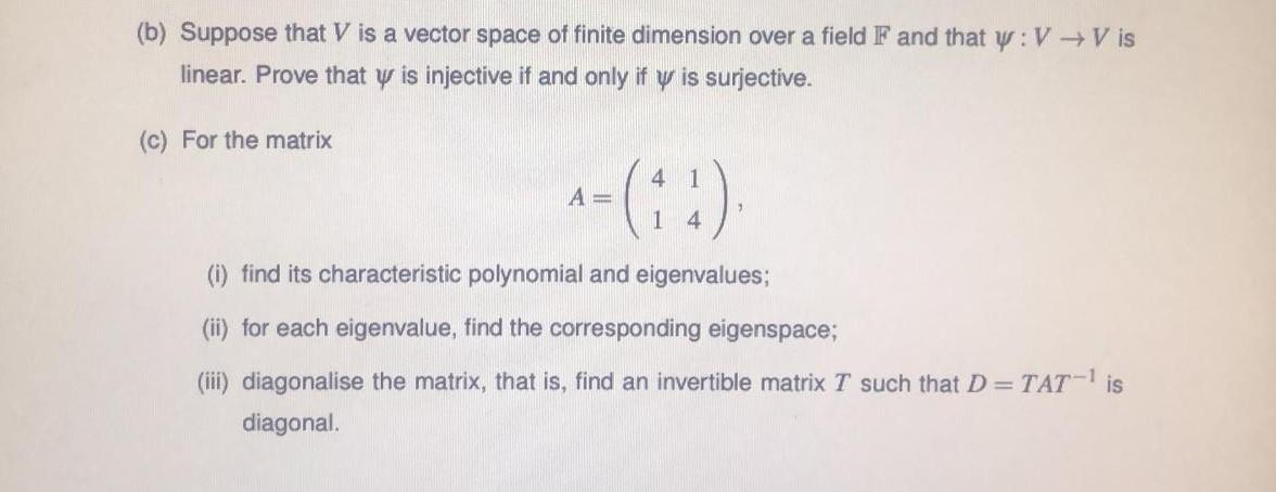 Solved Please Explain part B and last part of c (III) if | Chegg.com