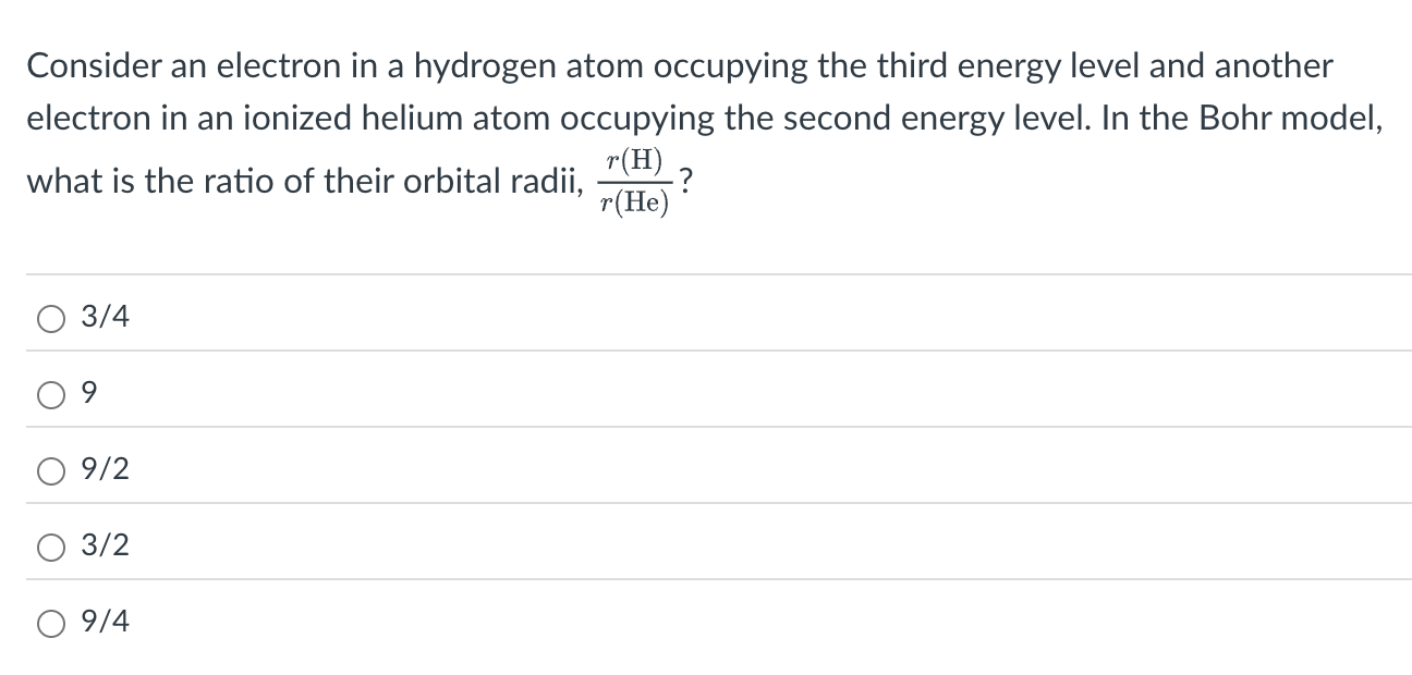 Solved Consider an electron in a hydrogen atom occupying the | Chegg.com