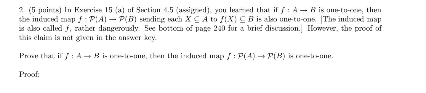 Solved 2. (5 points) In Exercise 15 (a) of Section 4.5 | Chegg.com