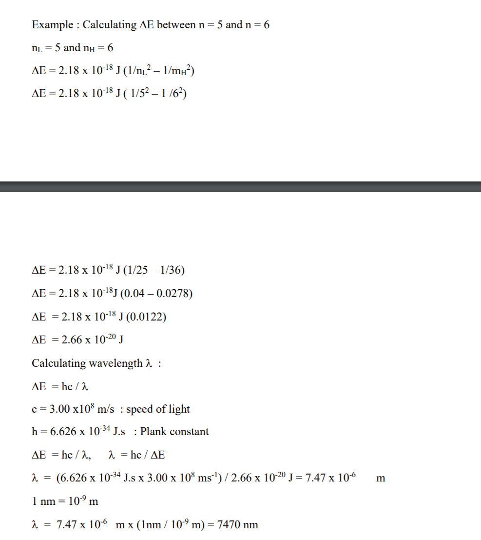 Solved N 3 1 5 De 2 66x10 J 4 De 2 De 6 De De Chegg Com