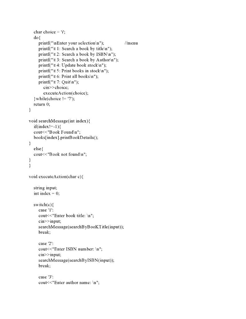 Programming Assignment 3 Purpose: Demonstrate the use | Chegg.com