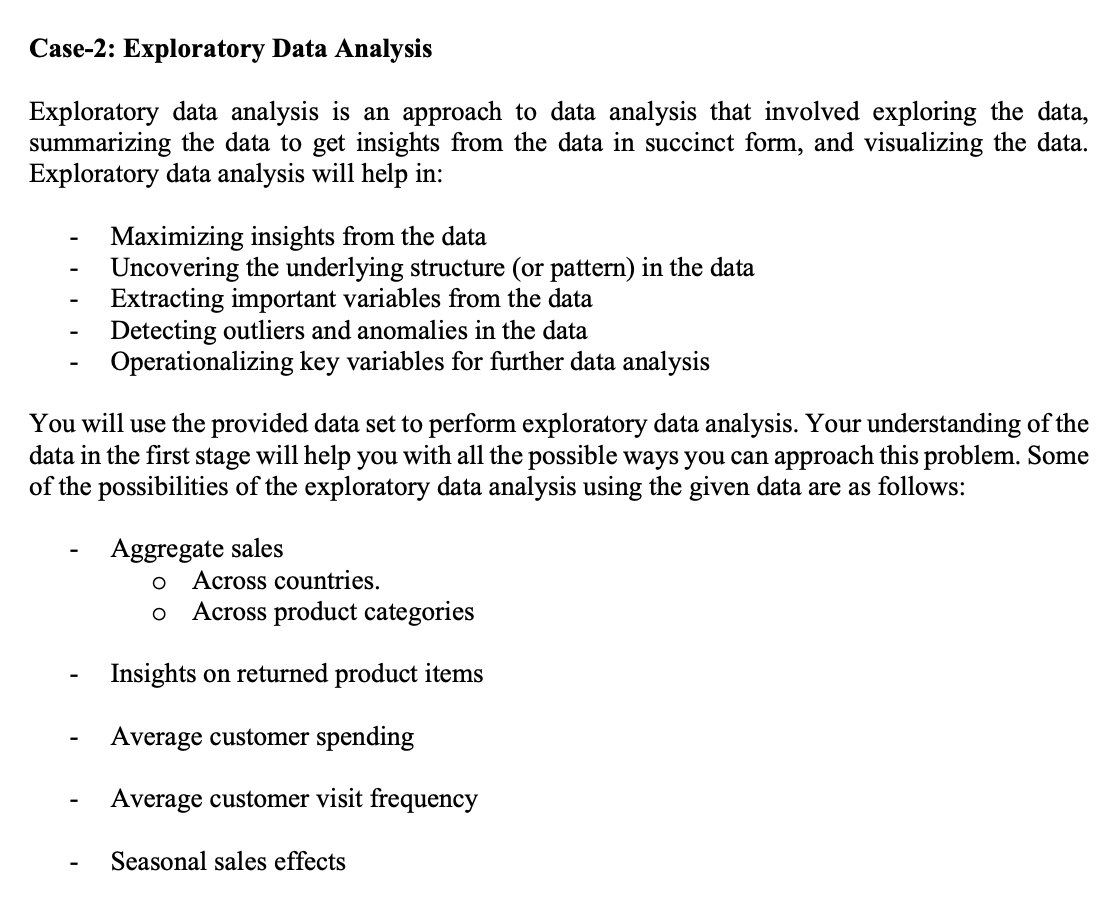 Solved Assignment 2 is a marketing analytics progress | Chegg.com