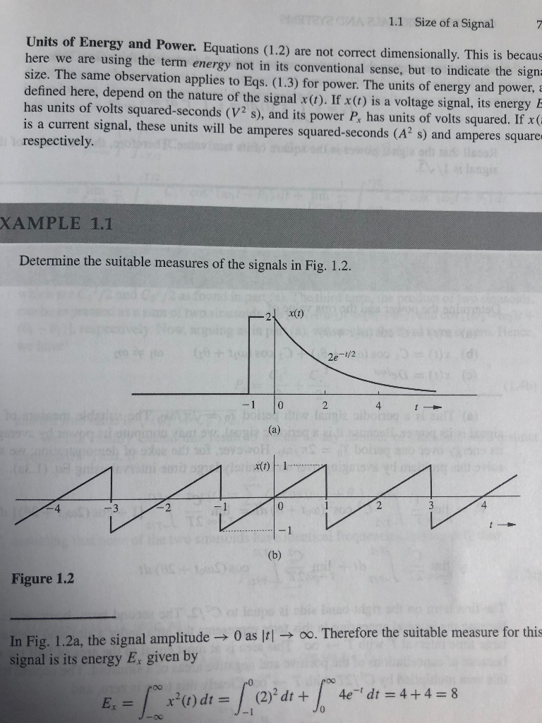 Solved 1) is (a) a power signal or energy signal? 2) is (b) | Chegg.com
