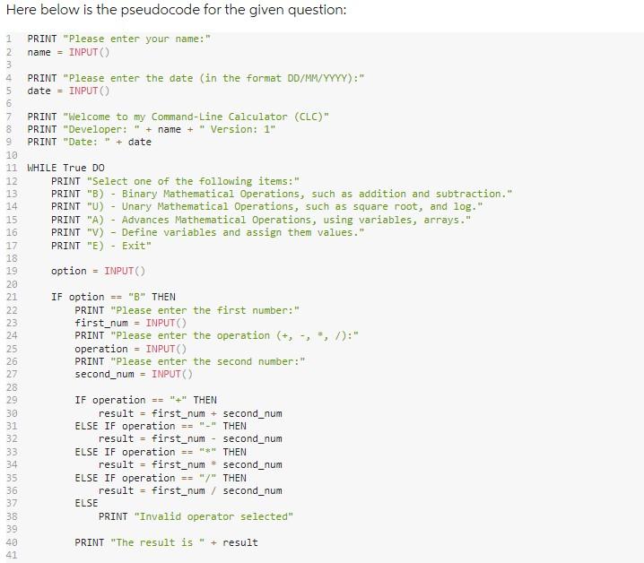 Solved Please Read the explanation of the program in Part A, | Chegg.com