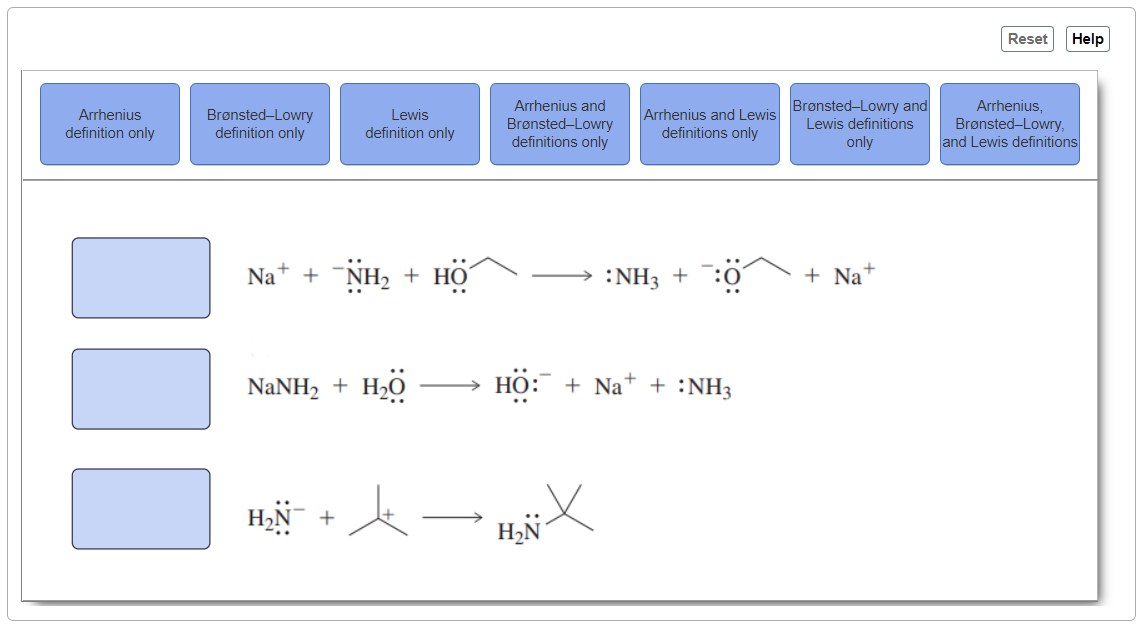 Solved NaNH2+H2O¨ H.¨:−+Na++:NH3 H2N¨−+++H2N¨ X | Chegg.com