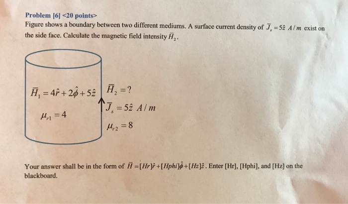 Solved Figure shows a boundary between two different | Chegg.com