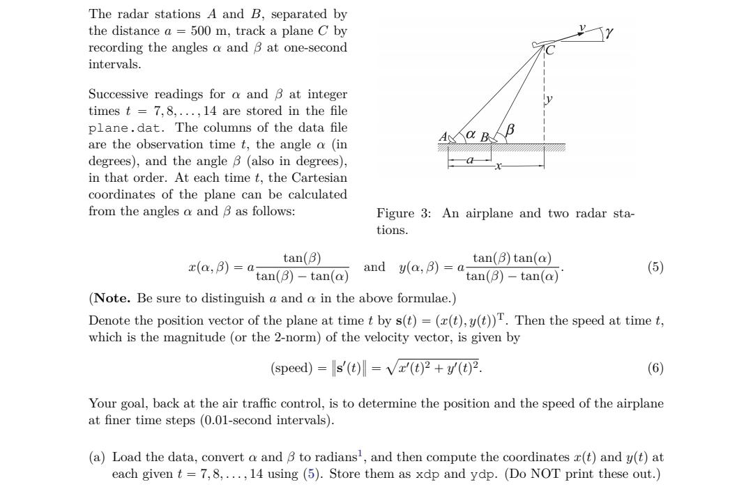 Solved Please answer this question using Matlab or Matlab | Chegg.com