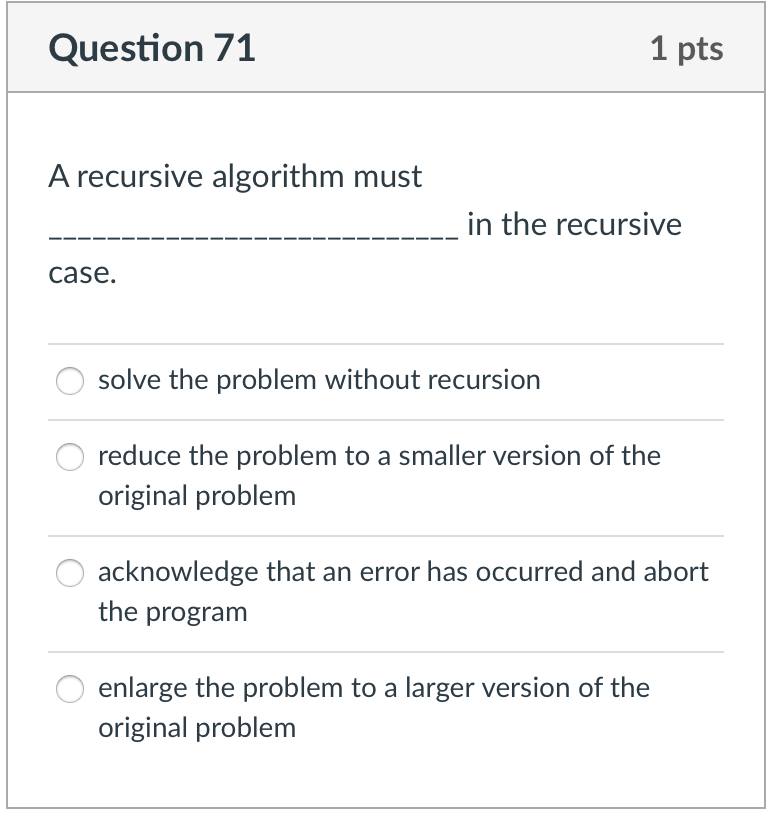 Solved Question 43 1 pts Python has a built-in function | Chegg.com