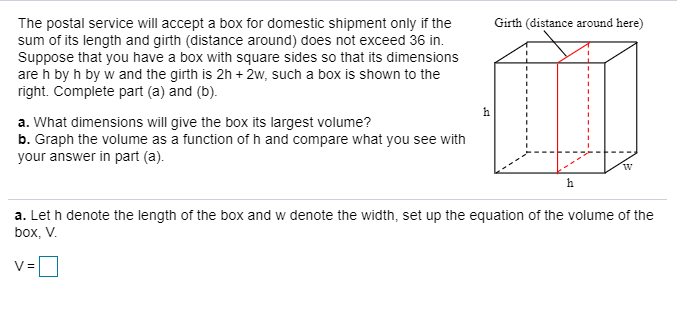 solved-girth-distance-around-here-the-postal-service-will-chegg