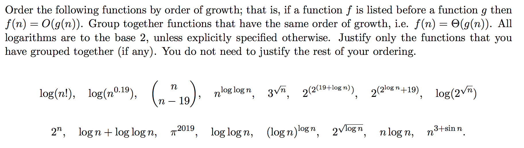 Solved Hi, this is an algorithm problem, please give | Chegg.com
