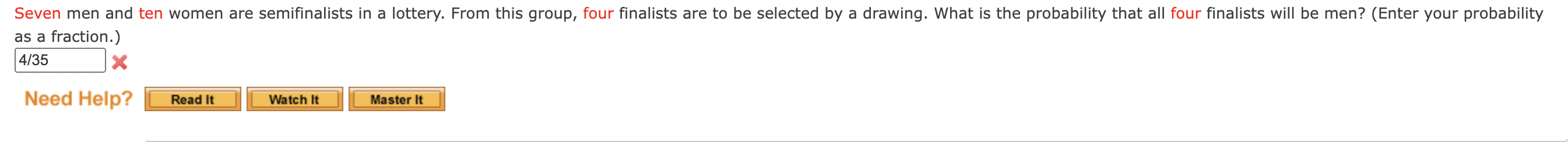 Solved as a fraction.) | Chegg.com